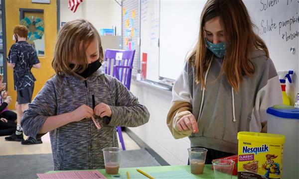 Students create solutions